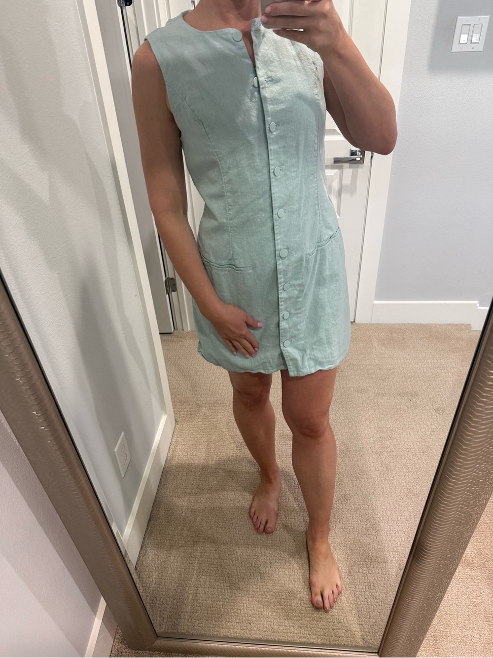 Abercrombie & Fitch Light Mint Green Shirt